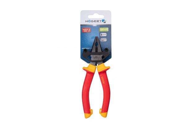 Insulated combination pliers 160 mm, VDE, 1000 V - Image 2