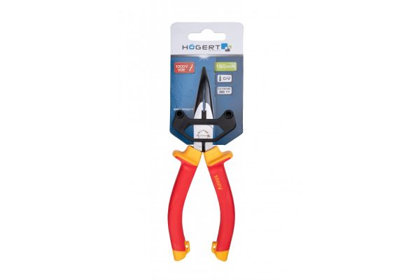 Bent nose plier 160 mm, 1000V - Image 2