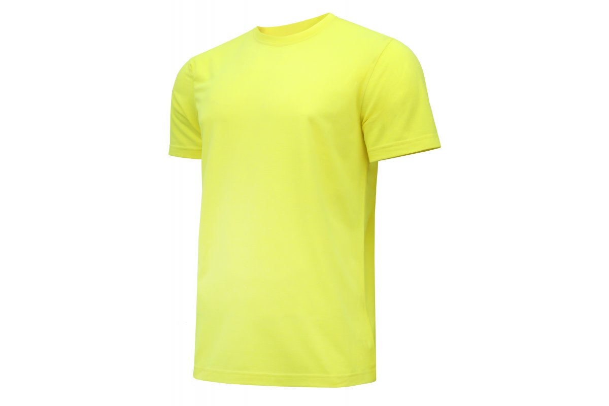 GRATZ stretch polycotton T-shirt Yellow hi-vis S (48) - Högert Technik