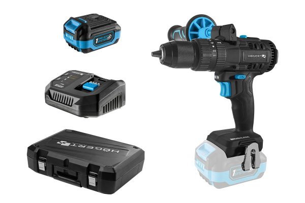 Brushless Drill Impact Driver Set 80Nm 18V + 2Ah Battery - Image 7