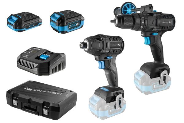 Cordless Brushless Screwdriver Drill Impact Driver Kit - Image 25