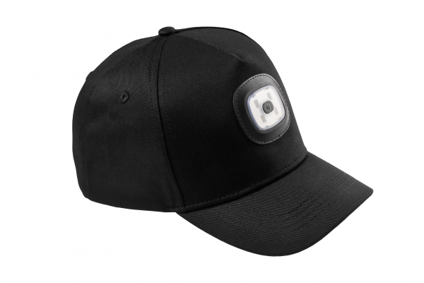 DAHN baseball cap with LED light black