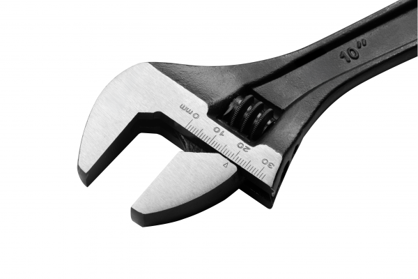 HOEGERT Adjustable wrench 10''/250 mm - Image 4
