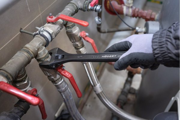 HOEGERT Adjustable wrench 10''/250 mm - Image 2