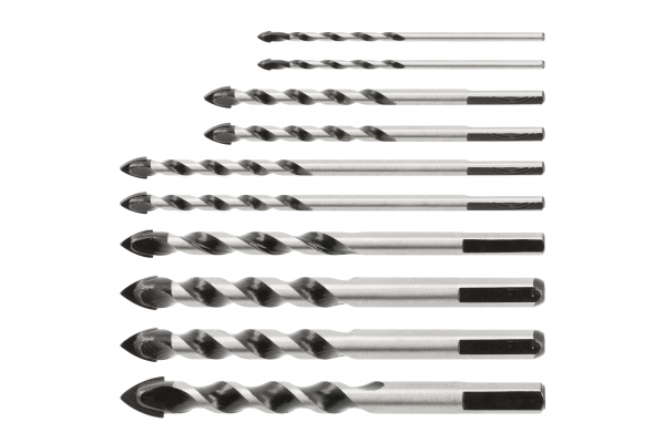 Universal drill bit set 10 pcs.