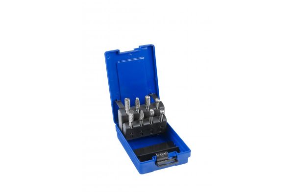 Set of rotary burrs for metal , 8 pcs