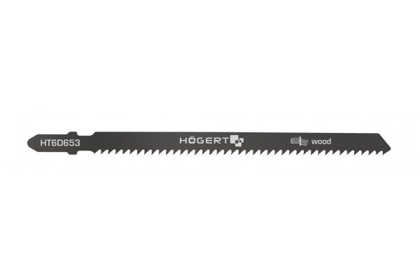 Fast cut jig saw blade for wood