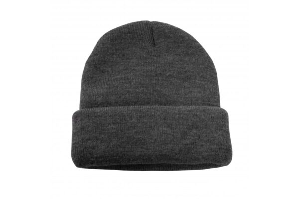 EGON winter double hat dark gray melange uni - Image 2