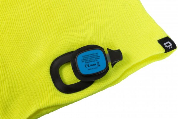 OTTO winter hat with LED light yellow uni - Image 3