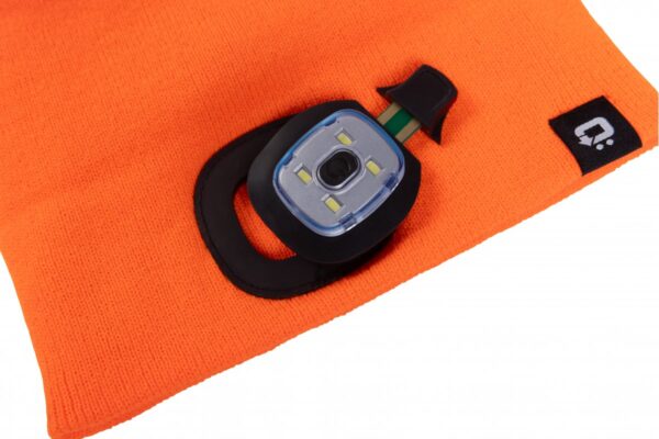 OTTO winter hat with LED light orange uni - Image 2
