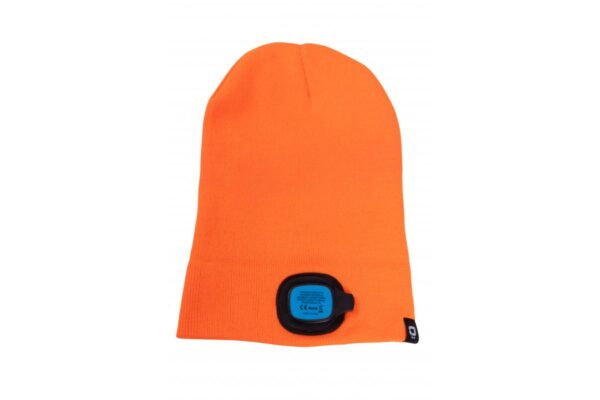OTTO winter hat with LED light orange uni - Image 3