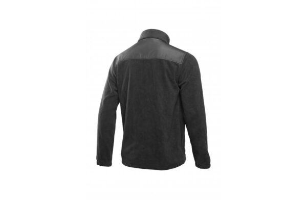 EZRA fleece sweatshirt with OXFORD black 3XL (58) - Image 7