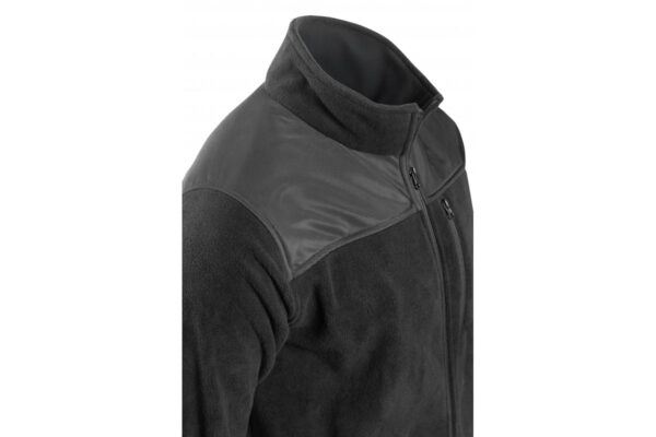EZRA fleece sweatshirt with OXFORD black 3XL (58) - Image 3