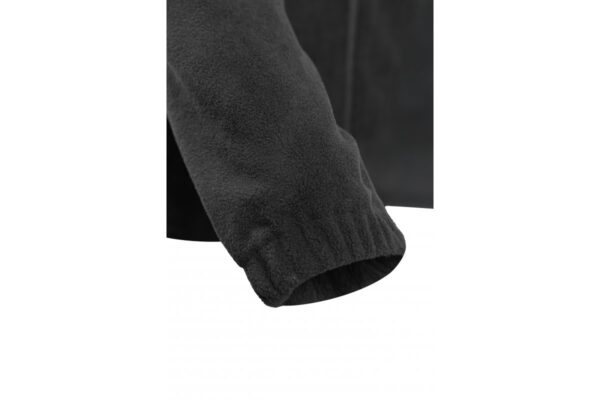 EZRA fleece sweatshirt with OXFORD black 3XL (58) - Image 4
