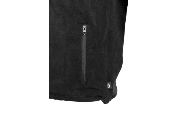 EZRA fleece sweatshirt with OXFORD black 3XL (58) - Image 5