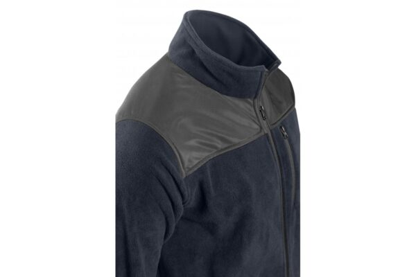 EZRA fleece sweatshirt with OXFORD navy blue 3XL (58) - Image 3
