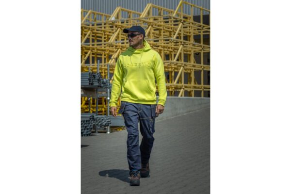 HOGERT hooded sweatshirt lemon L (52) - Image 2