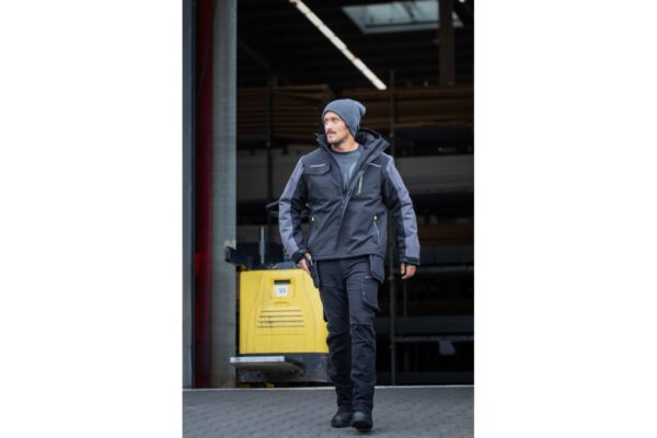 AMOS insulated jacket with hood black L (52) - Image 7