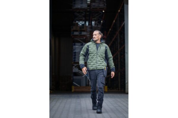 PAUL insulated jacket with hood olive 3XL (58) - Image 6