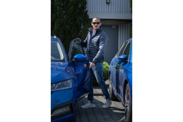 HARI quilted jacket navy blue XS (46) - Image 3