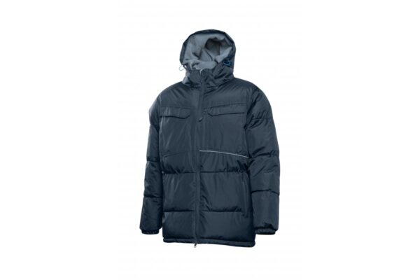 LEON insulated jacket with hood navy blue XL (54)
