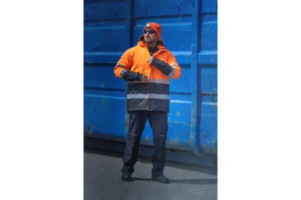 ADEL insulated warning jacket orange 3XL (58) - Image 3